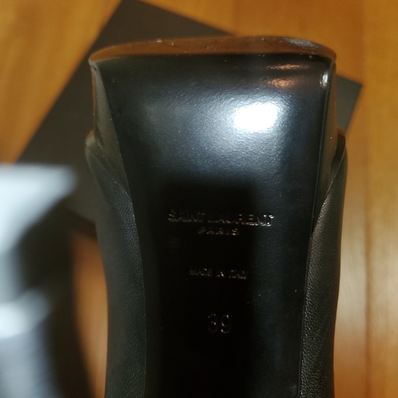 HOT🔥🔥🔥 Ives Saint Laurent Leather Heels - Picture 5 of 6